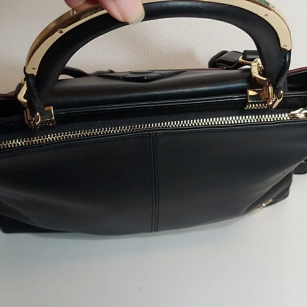 Vince Camuto Quilted Leather Satchel